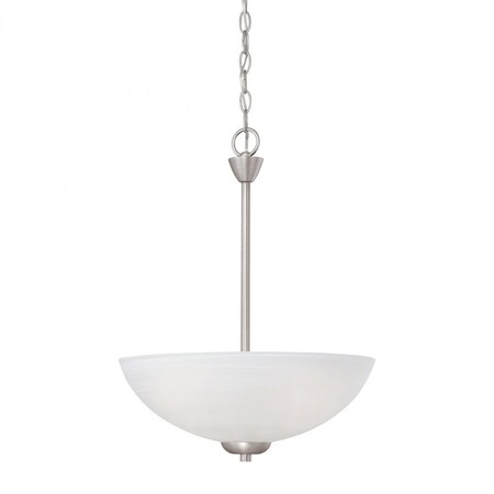 Thomas Tia 3-Light Pendant in Matte Nickel 190058117